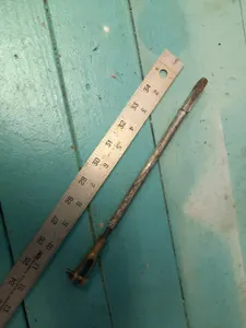 Cessna 310 Bob Weight Rod Assembly 0861168-4